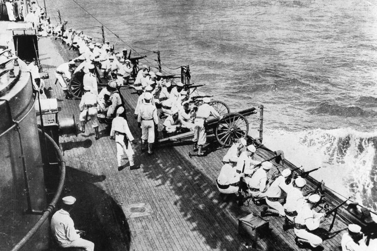 La Batalla del Puerto de Veracruz en 1914.