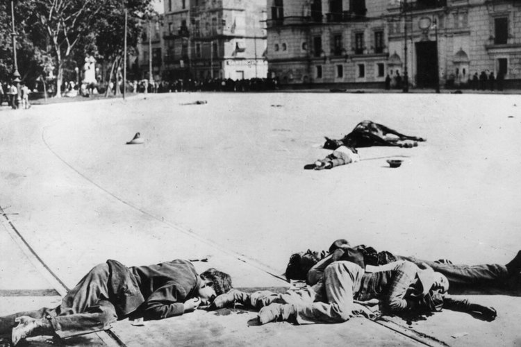 Bajas resultantes de la batalla.