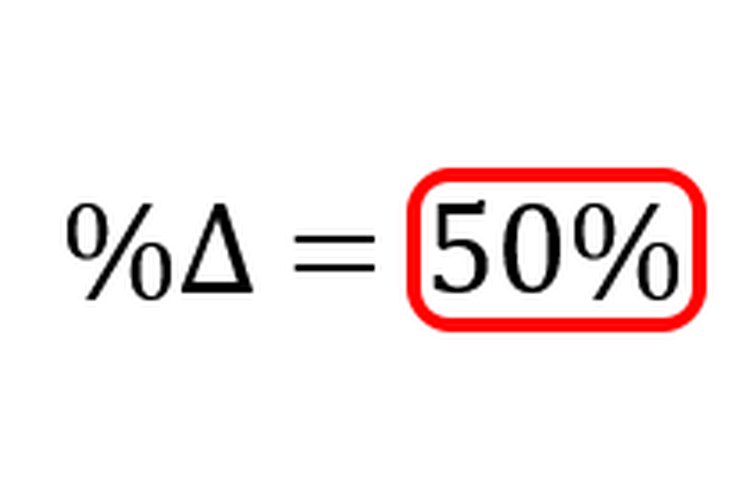Multiplicar por 100 convierte la tasa de cambio a un porcentaje.