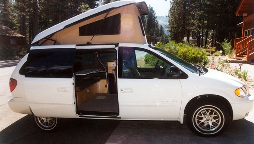 Chrysler town and country best sale camper conversion