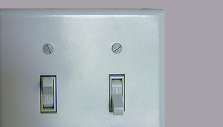 Switches control the lighting in our homes.