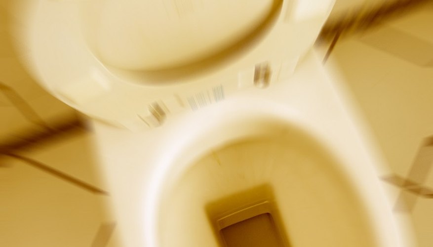 High water level in your toilet's bowl may be due to a blockage.