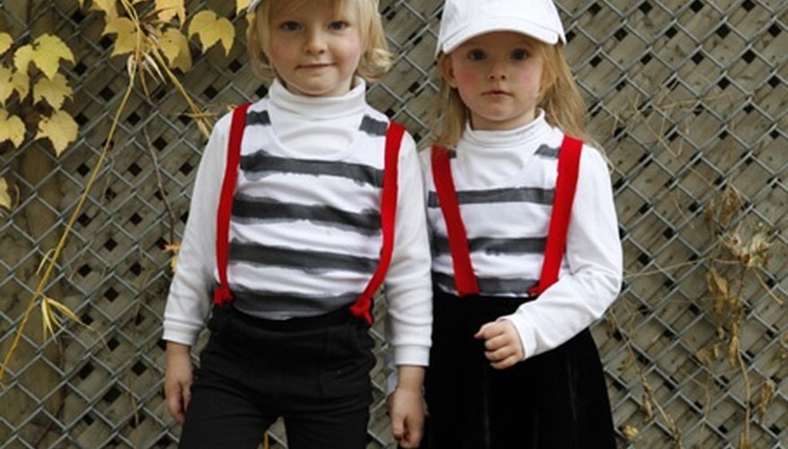 The comical Tweedles are not a far cry from a playful pair of twin boys.