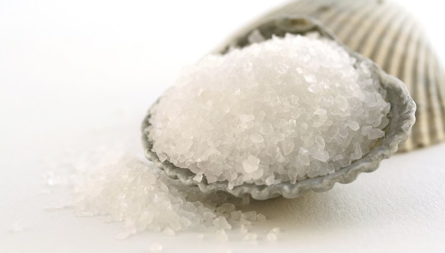 Sea salt contains many minerals besides sodium chloride.