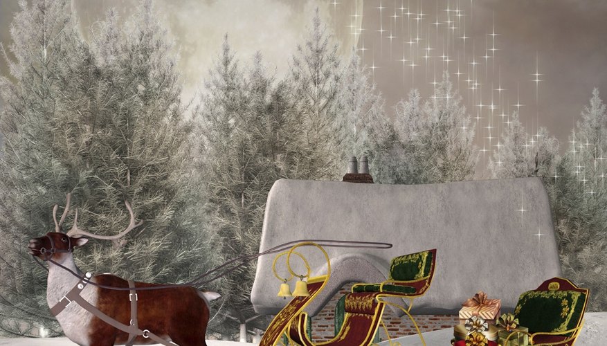 Santa's grotto includes much more than just a tree and gifts.