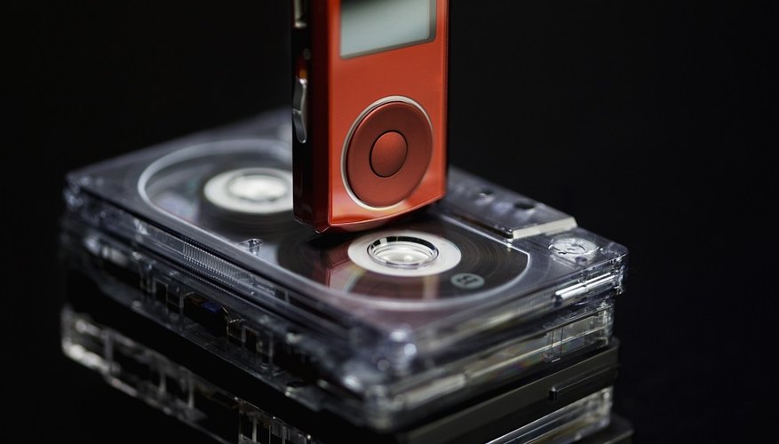 It is simple to recycle the now-obsolete cassette tapes.