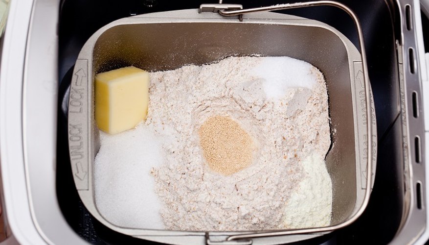 Replace dried yeast in a bread machine recipe with fresh yeast.