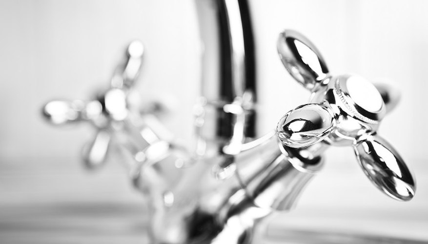 Keep high-shine taps looking smart by removing hard water deposits.