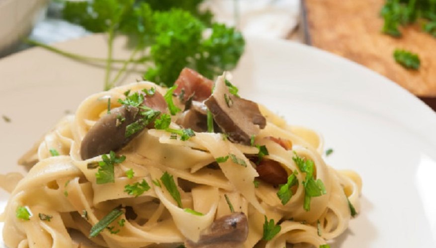 Steam fresh pasta to create the perfect al dente tagliatelle.