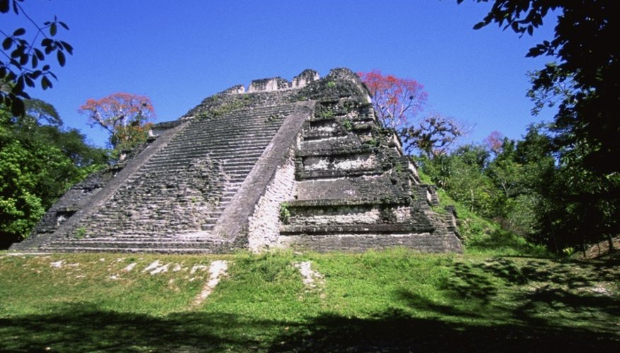 The temple of Tikal in Guatemala is one of the most famous Maya sites.
