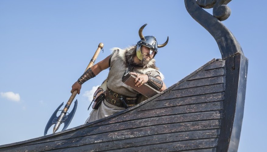 Viking raiders never really wore horned helmets -- but they're still cool.