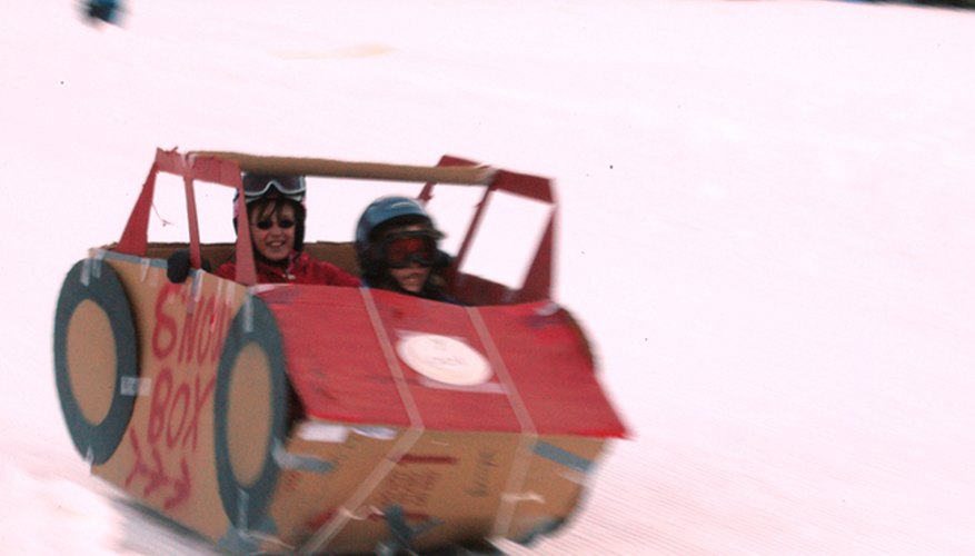 How to make a sled out of cardboard boxes | eHow UK