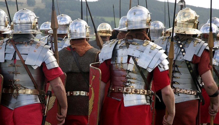 How to make a kid's paper Roman soldier helmet | eHow UK