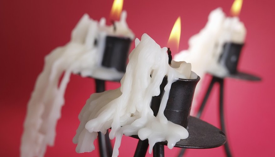 How to remove candle wax from painted walls eHow UK