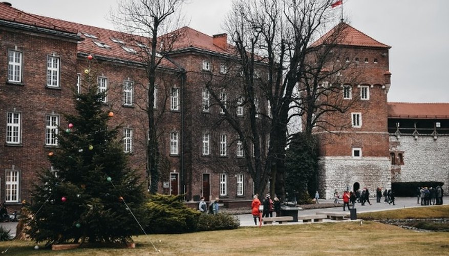 Person walking near the brown building.jpg