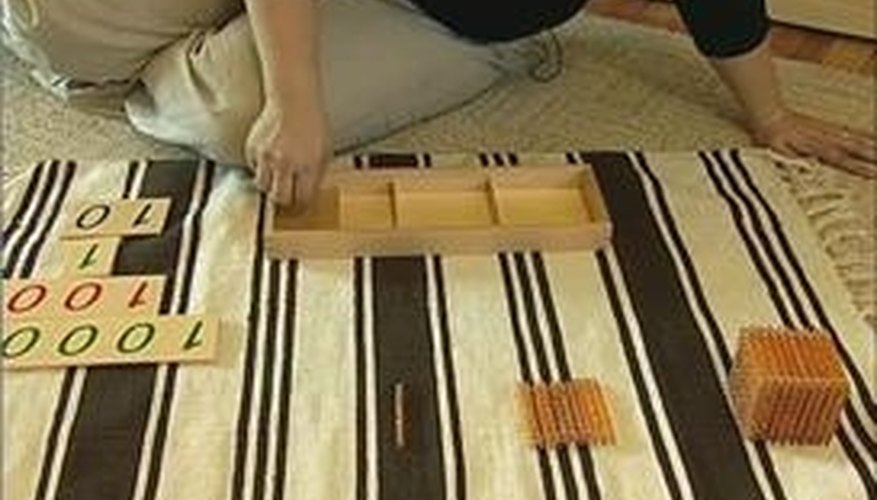 Tray & Card Montessori Math Activity