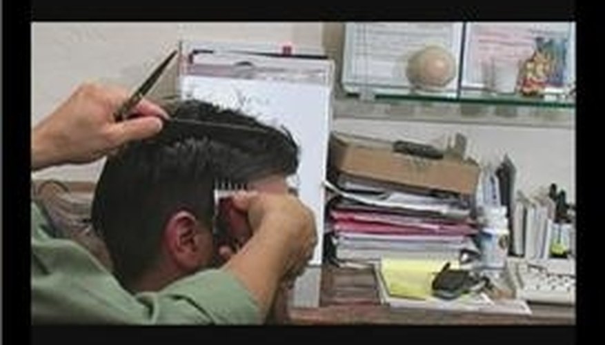 Using Number 3 Hair Clippers for Men's Haircuts