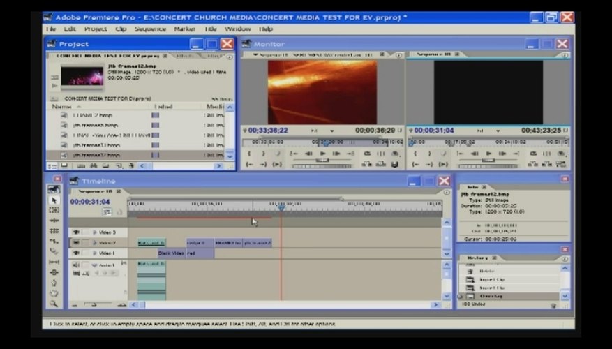 Editing Pictures in Adobe Premiere