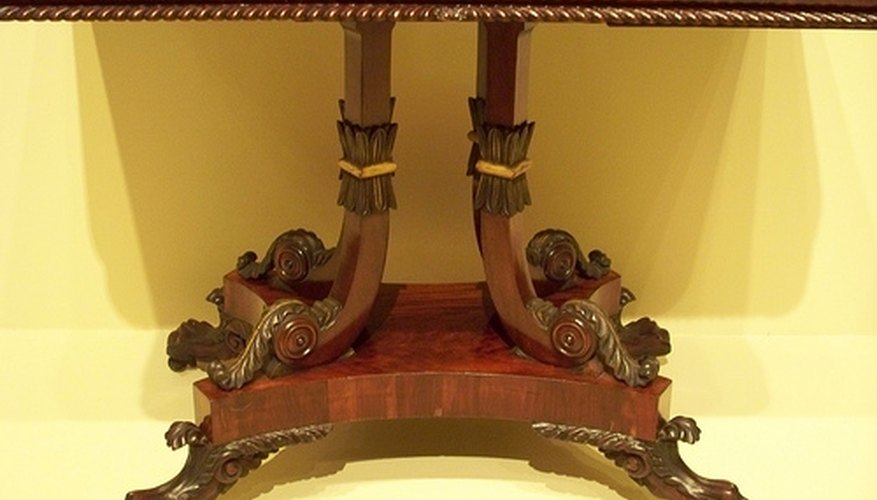 Antique mahogany table