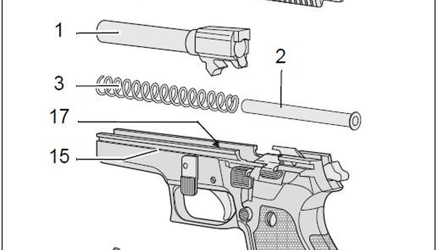 Basic disassembly of the Sig P220