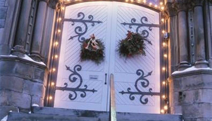 Church door