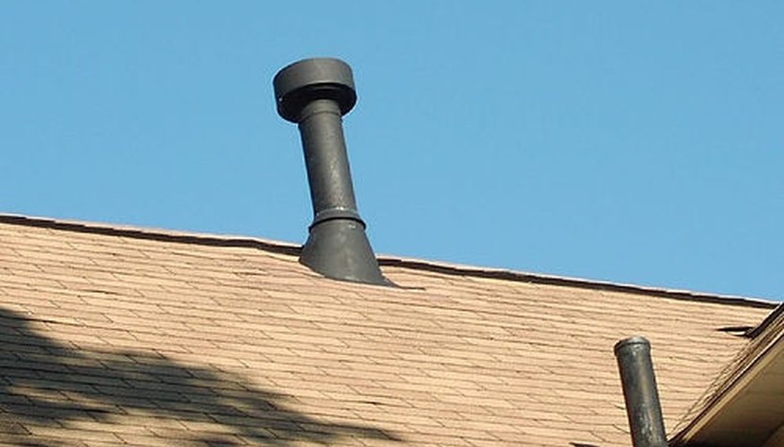 An attic roof vent