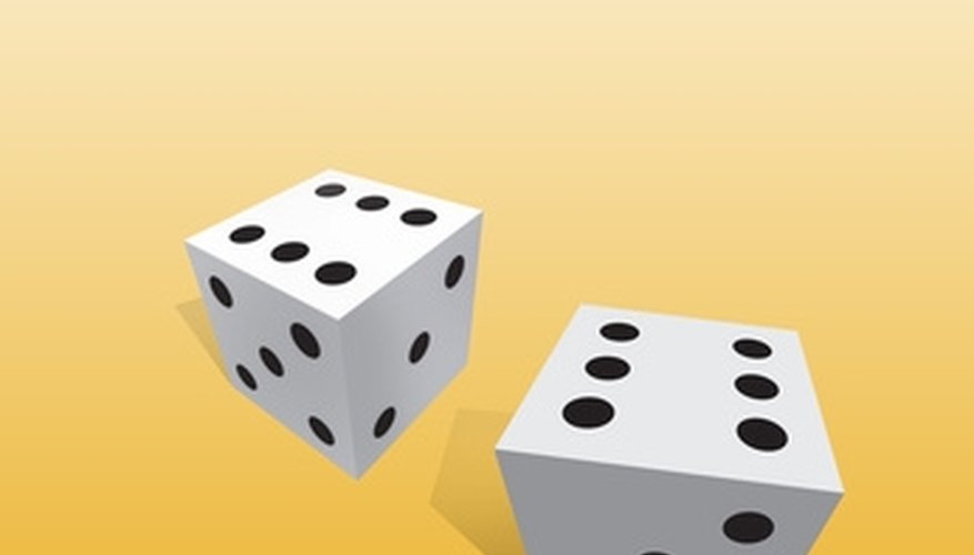 Probabilities for Rolling Two Dice