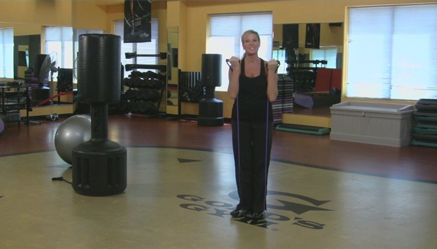 Leg Exercises Using Resistance Bands