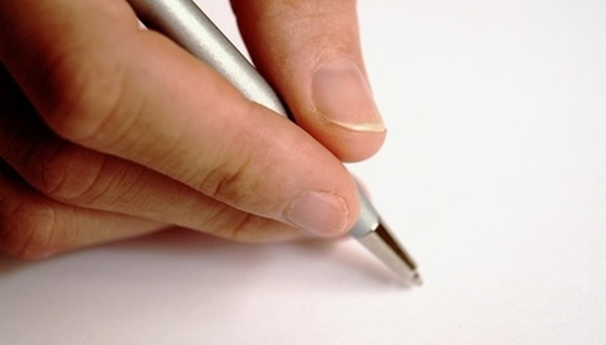 Addressing a formal letter requires a few details.