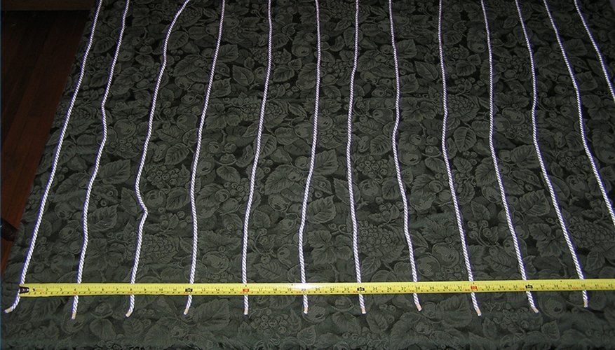 Rope laid out