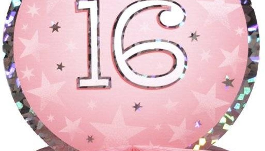 How Does a 16th Birthday Party Differ From Other Birthdays?