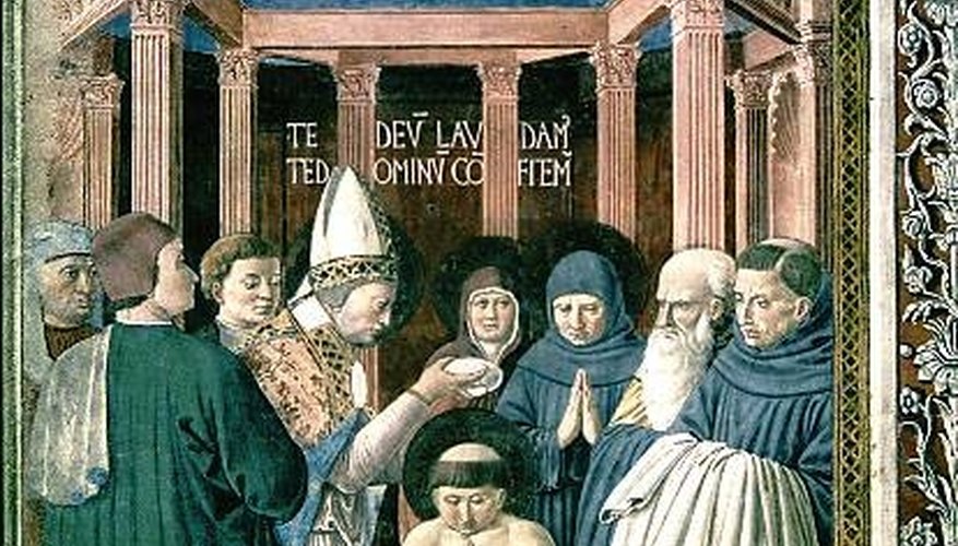 Saint Ambrose- Baptism of Saint Augustine