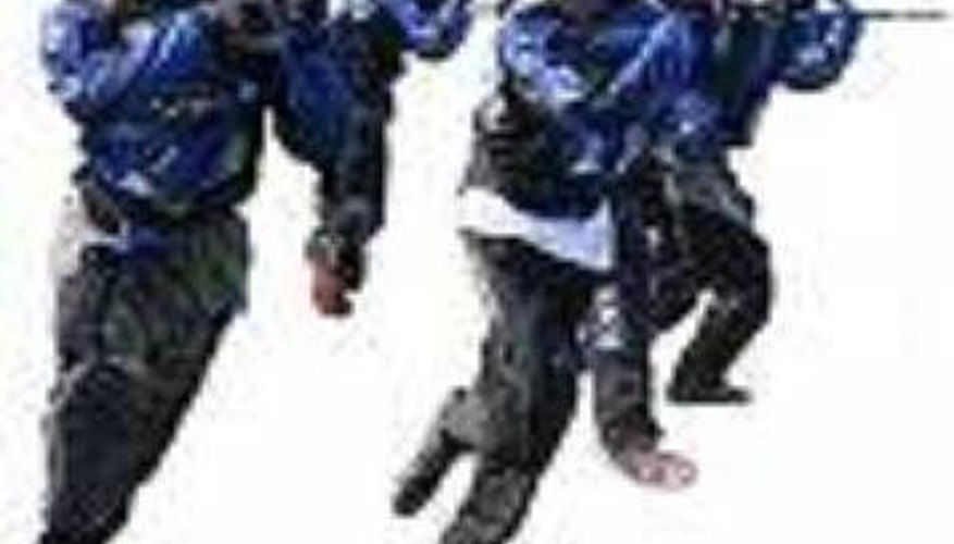 The paintball sport