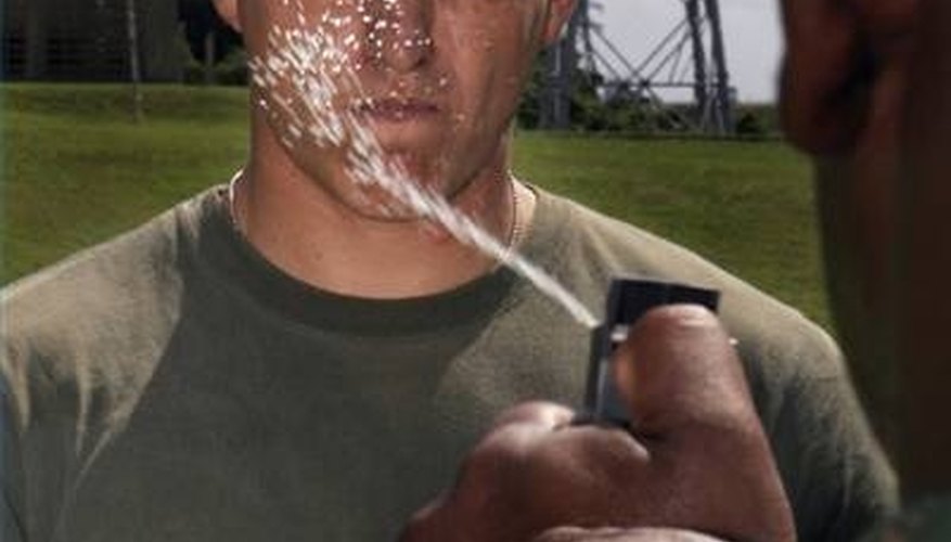 Surviving Pepper Spray Police Officer Training