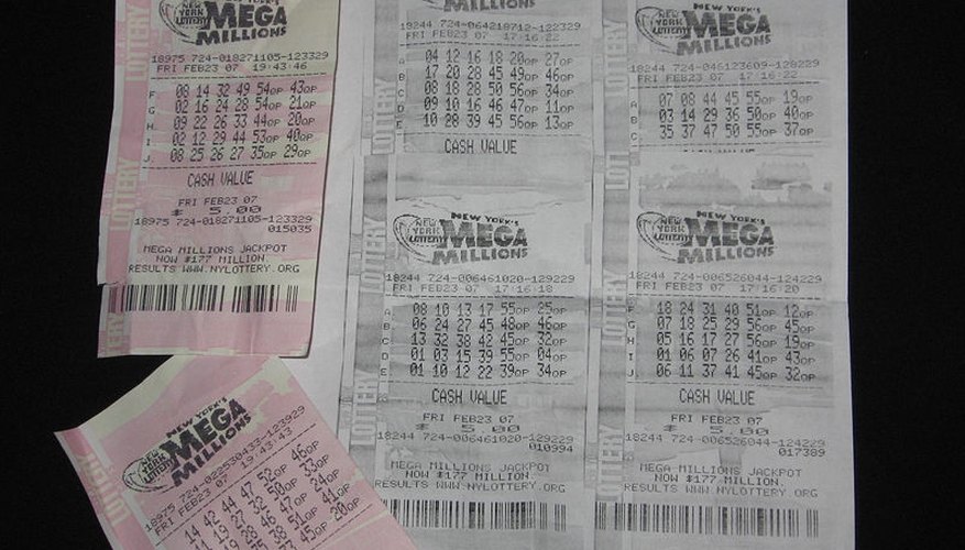 Buying multiple tickets gives you a very slightly larger chance of winning a lottery jackpot.