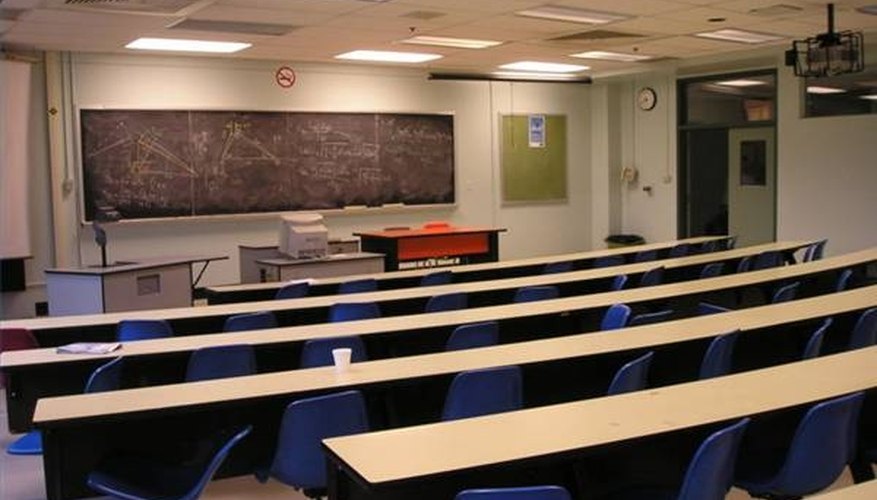College classroom