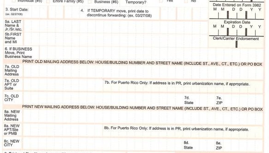 Official Change of Address Form