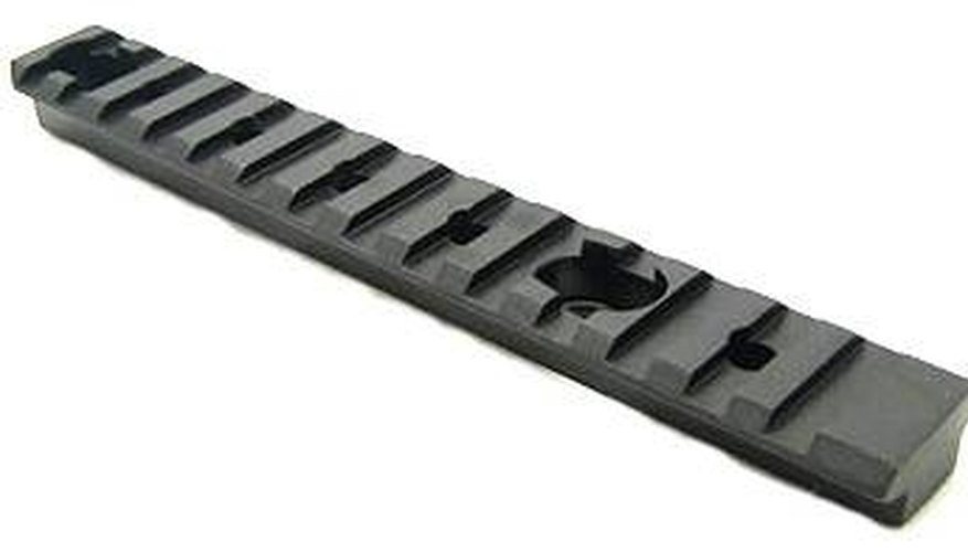 Picatinny rail for a rifle