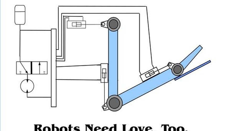 change robot arm drawing