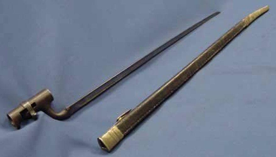 An Enfield Bayonet Used by the Virginia Infantry