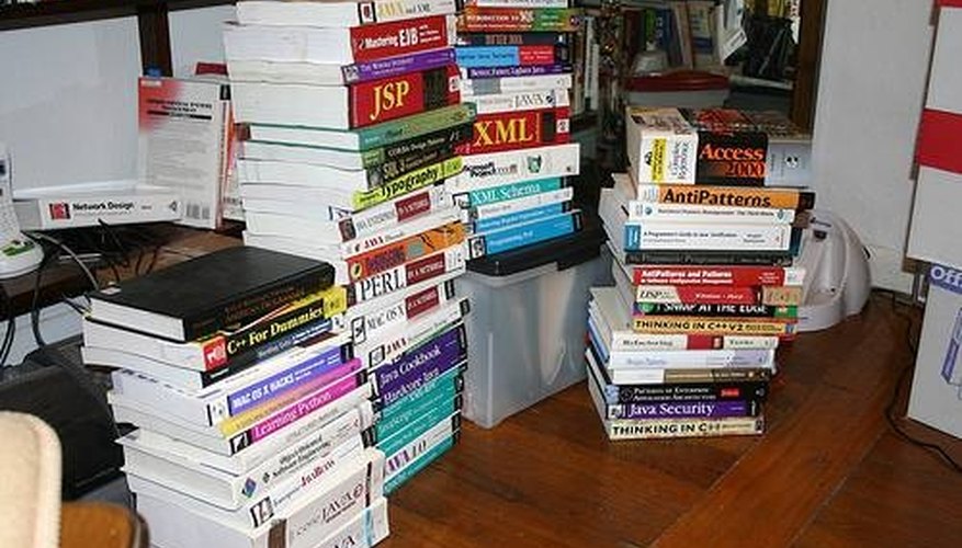 A stack of used books looking for a new home.