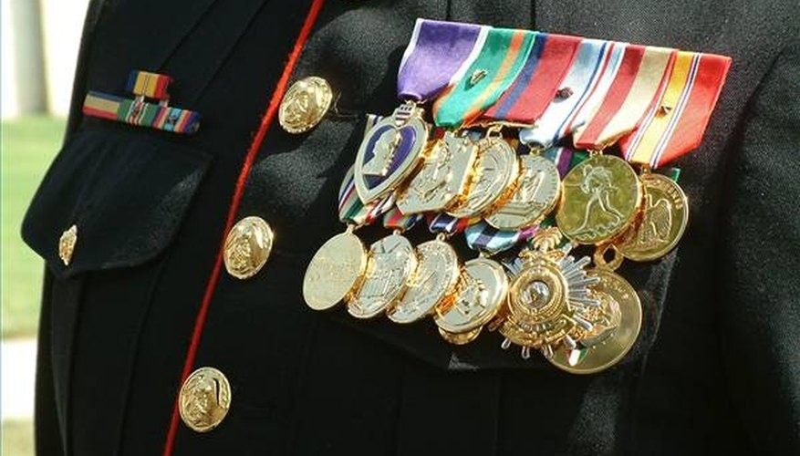 Marine Corps Medal Rack