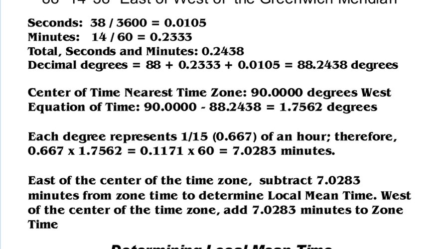 Using a correction factor