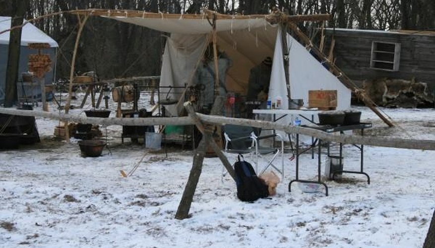 Trapper's Rendezvous Boy Scout Camp Out in Newton, Kansas