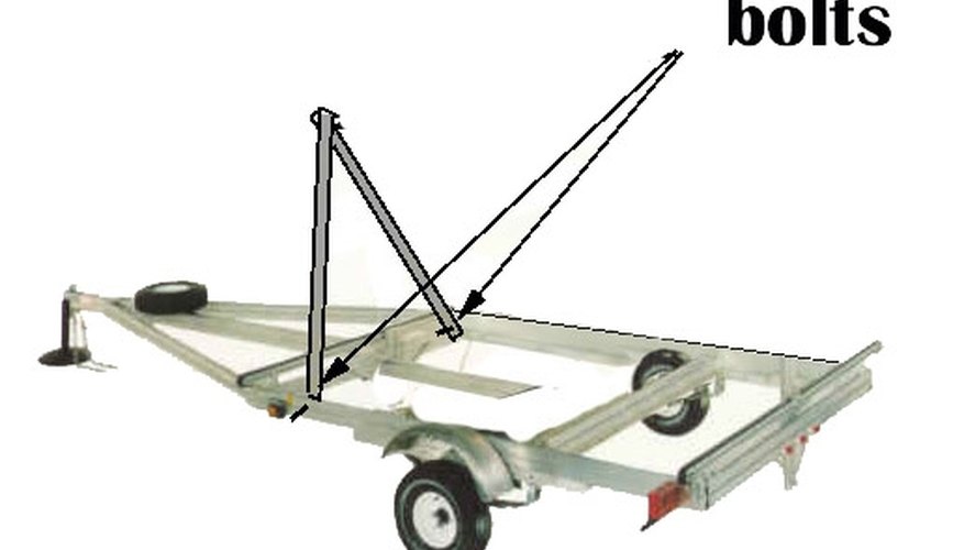 Bolt the Front Legs to the Trailer Frame.