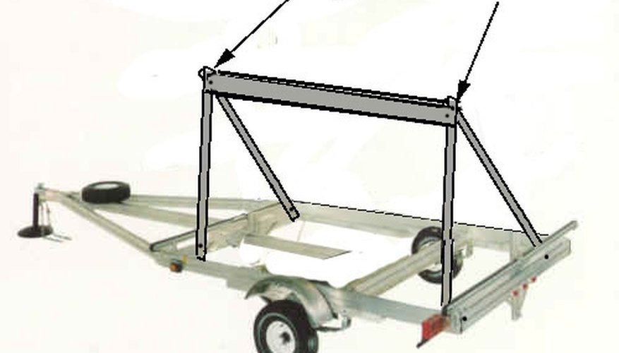 Screw or Bolt the Top Cross Member to the Legs.