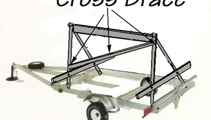Bolt a Diagonal Cross Brace to Add Lateral Strength.