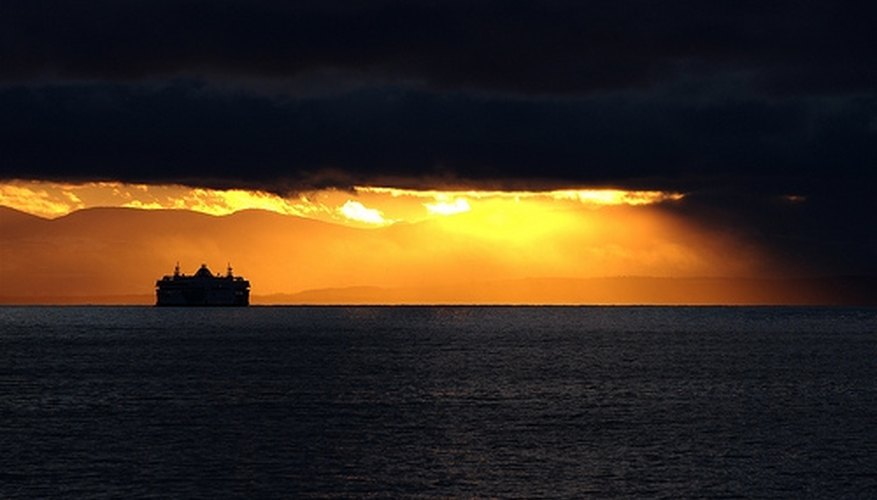 Photo Credit: Image by Flickr.com, courtesy of Patrick Doheny Supertanker approaching head on. Note the red light on the port side.