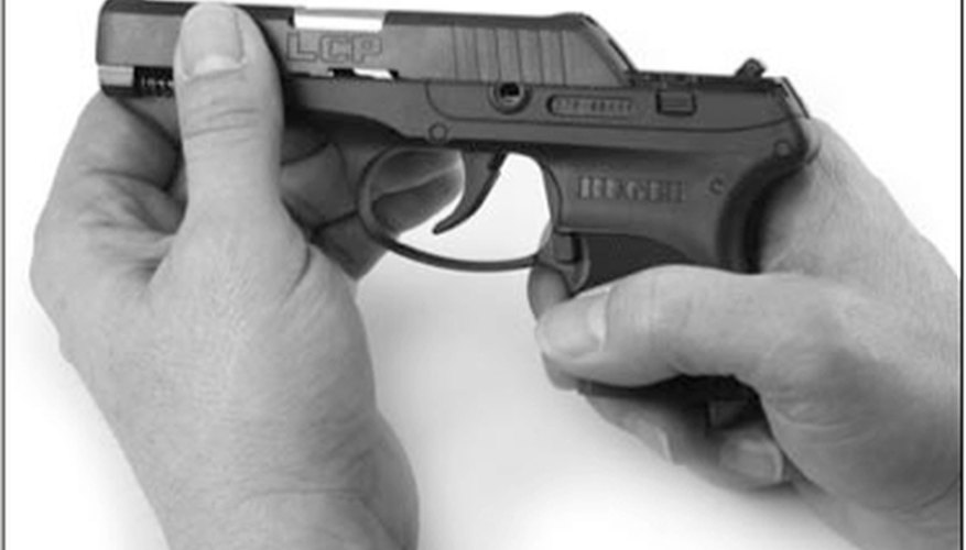 Remove the Slide From the Frame of the Ruger LCP