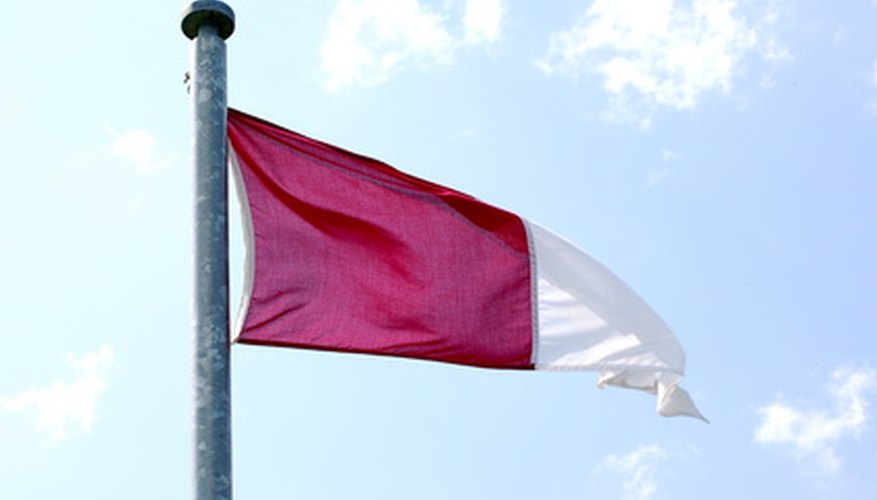 A simple design like this Galway pennant always looks good.